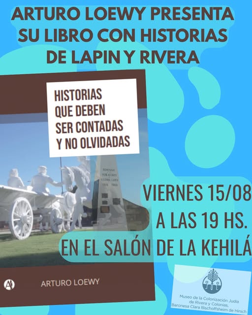 Presentación del libro «Historias que deben ser contadas y no olvidadas», de Arturo Loewy