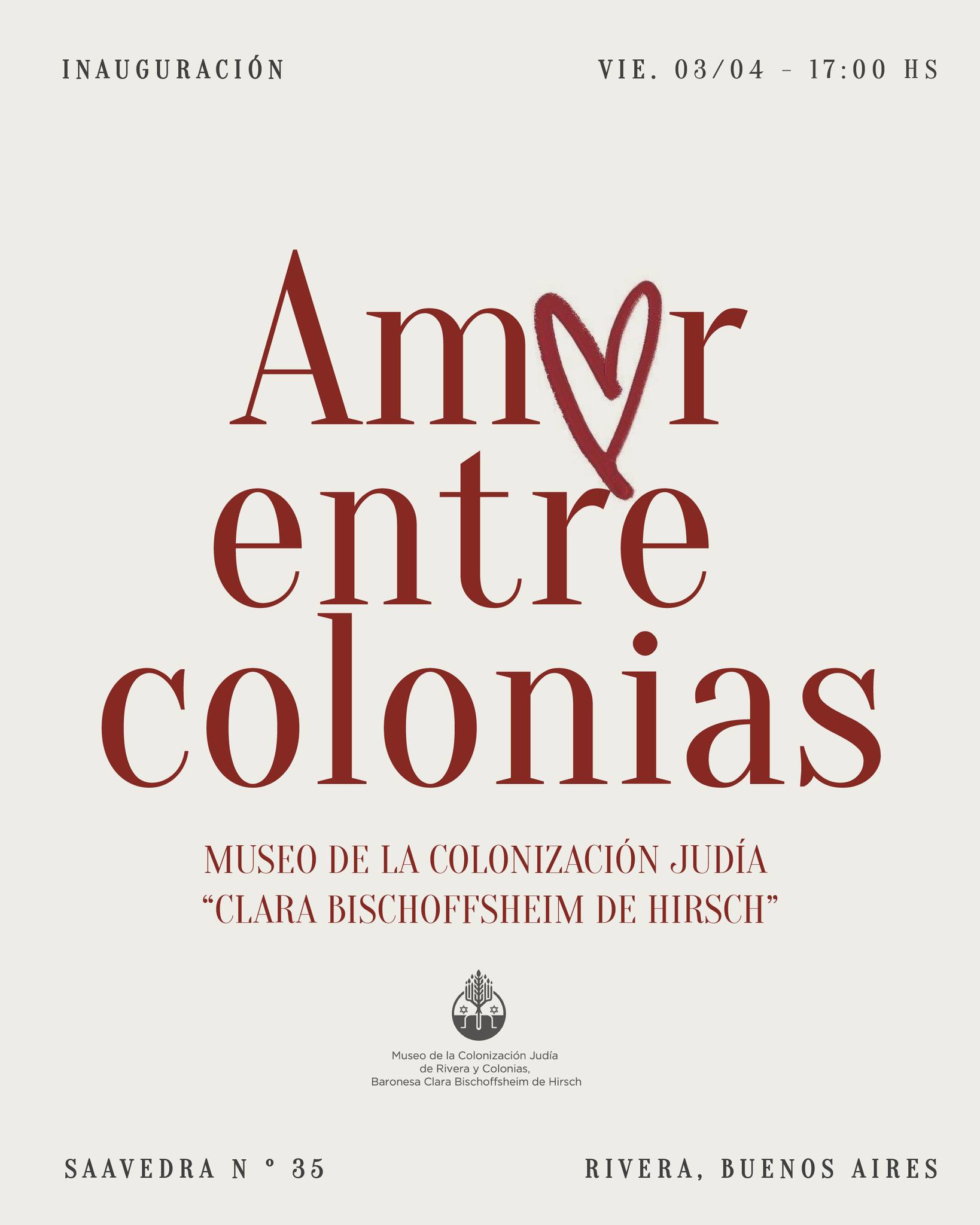 Inauguración de la muestra «Amor entre colonias»